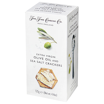 【FOOD de WINE】ザ･ファイン･チーズ･カンパニー オリーブオイル&シーソルトクラッカー 125g / 巴商事(THE FINE CHEESE COMPANY)